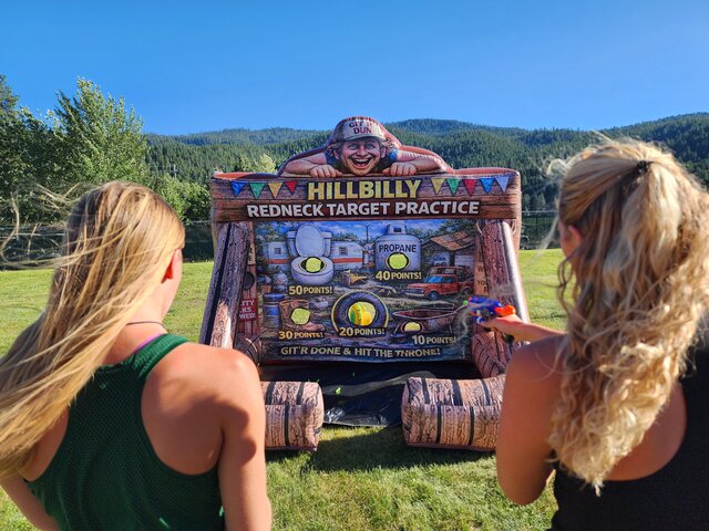 Hillbilly Redneck Target Practice - Free shipping in the USA