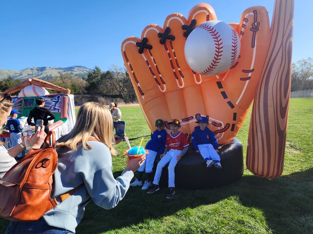 Baseball Glove Photo Booth - Free shipping in the USA