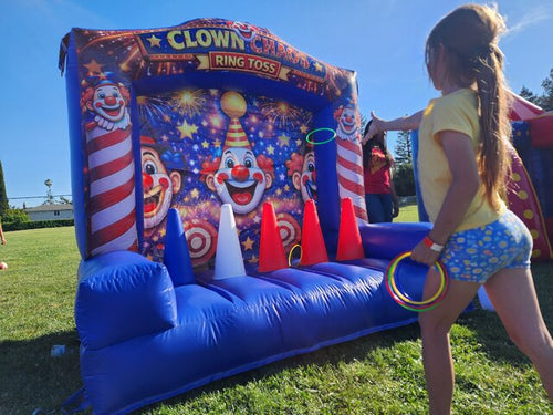 Clown Chaos Ring Toss - Free shipping in the USA