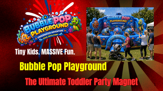 Bubble Pop Playground - Free shipping in the USA