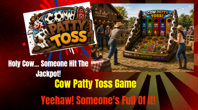 Cow Patty Toss - Free shipping in the USA