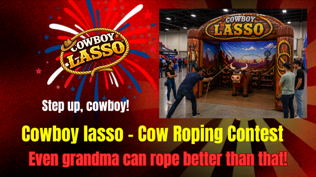 Cowboy Lasso Game - Free shipping in the USA