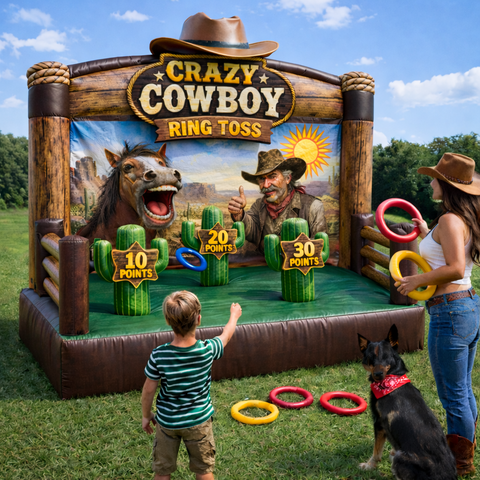 Crazy Cowboy Ring Toss - Free shipping in the USA