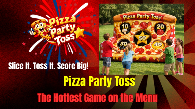 Pizza Party Toss - Free shipping in the USA
