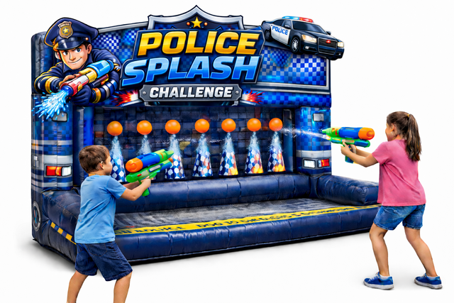 Police Splash Challenge - Free shipping in the USA