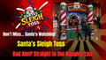 Santa's Sleigh Toss - Free shipping in the USA