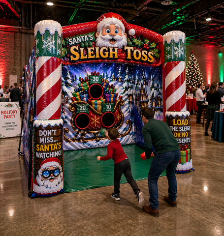 Santa's Sleigh Toss - Free shipping in the USA
