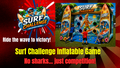 Surf Challenge Carnival Game - Free shipping in the USA