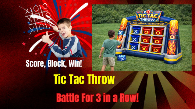Tic Tac Throw - Free shipping in the USA